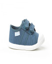 Made in Spain Jeans Canvas EU25-EU30 Sneakers velcro closure non Slip Rubber
